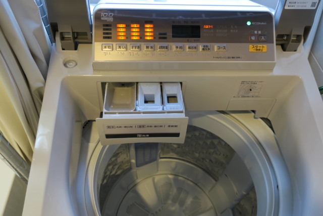 IMG 7959 640x427 - パナソニック洗濯機NA-FA100H5の写真付き口コミ パネルの配置は子供がいたずらしにくい