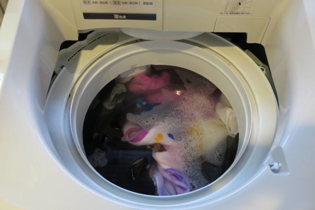 IMG 7967 640x427 - パナソニック洗濯機NA-FA100H5の写真付き口コミ パネルの配置は子供がいたずらしにくい