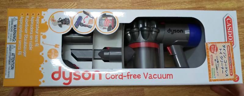 casdon14 800x316 - CASDONのおもちゃ・ダイソンコードレストイクリーナーを使ってみた！一応吸える？