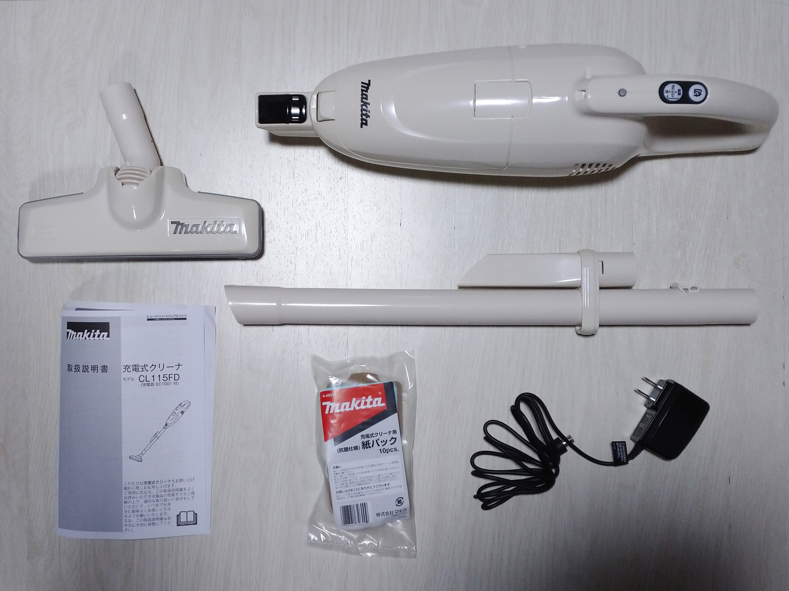 【有】 マキタ充電式クリーナＣＬ115FDWI紙パック仕様 CL115FD | 株式会社マキタ