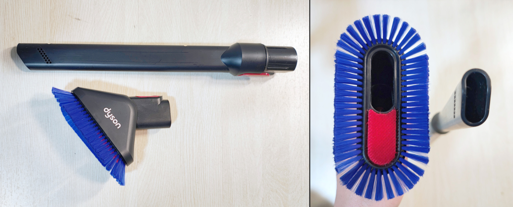 ブラシを外したブラシ付き隙間ノズル