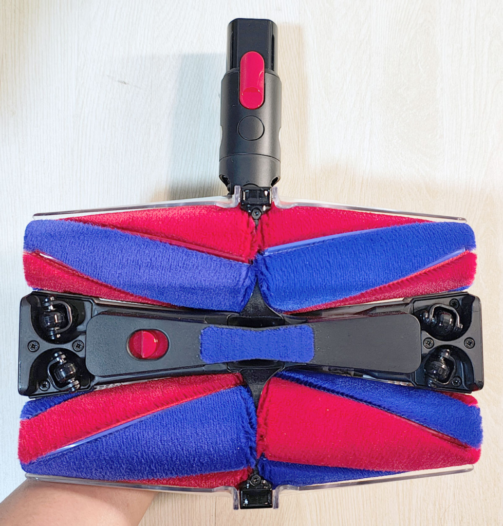 ダイソンペンシルバック・ヘッドの裏面