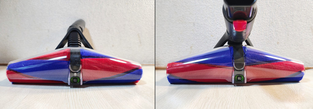 ダイソンペンシルバック・ヘッドの前後