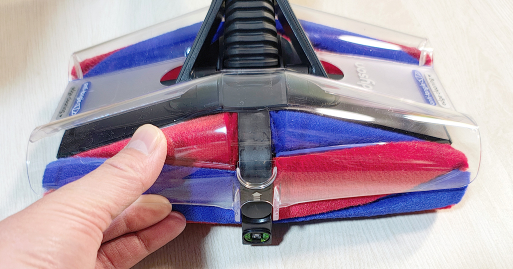 ダイソンペンシルバック・プラスチックカバーの取り外し